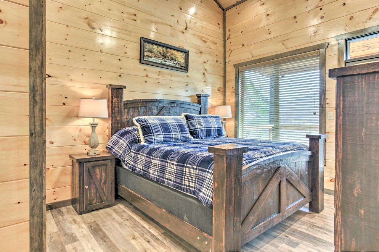 ガトリンバーグ Smoky Mountain Hideaway With Hot Tub, Deck And Views!ヴィラ エクステリア 写真